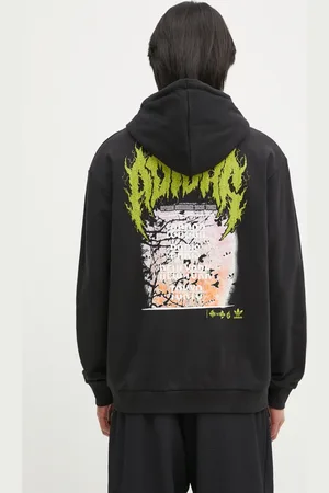 adidas Bavlněná mikina Q12 TS DEATH ho pánská