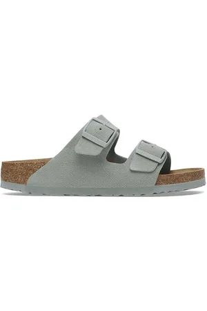 Birkenstock Semišové pantofle Arizona dámské