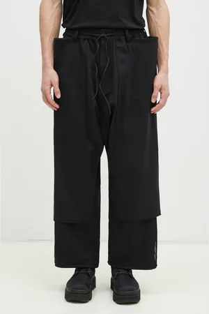 Y-3 Kalhoty Mesh Stripes Track Pant pánské