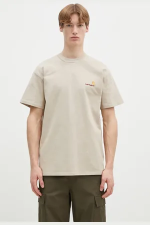 Carhartt Bavlněné tričko American Script barva