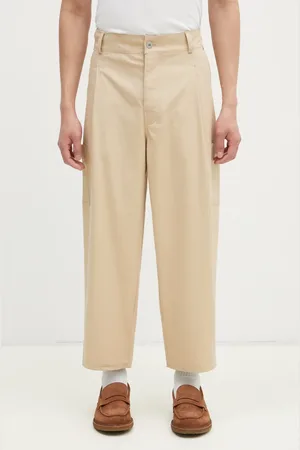 Drôle de Monsieur Kalhoty Le Pantalon Cropped Twill pánské