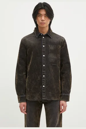 Helmut Lang Bavlněná košile Curved Cl Shirt.Floc barva