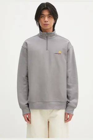 Carhartt Mikina Half Zip American Script Sweat pánská