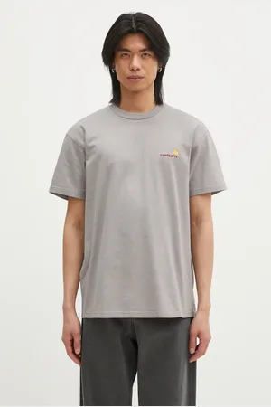 Carhartt Bavlněné tričko American Script barva