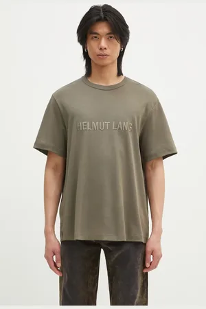 Helmut Lang Bavlněné tričko Logo Ov Tee.Hvy Ever barva