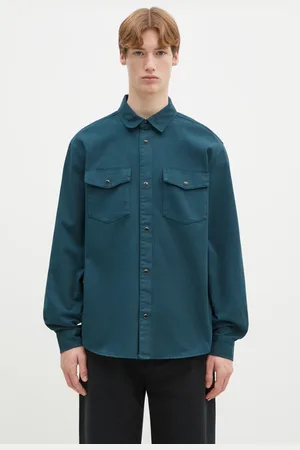 Carhartt Bavlněná košile Longsleeve Santa Fe Shirt barva