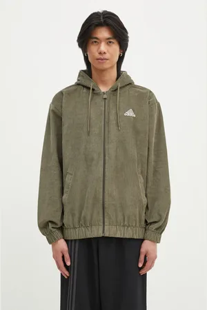 adidas Manšestrová mikina Cord Hoodie barva