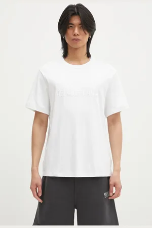 Helmut Lang Bavlněné tričko Logo Ov Tee.Hvy Ever barva