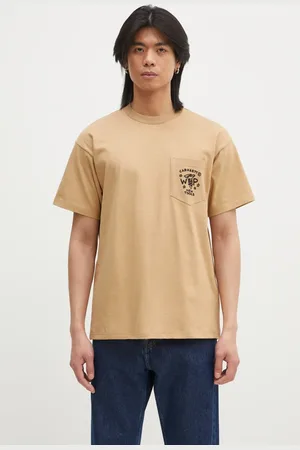 Carhartt Bavlněné tričko Fragments Pocket barva