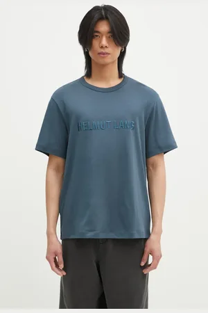 Helmut Lang Bavlněné tričko Logo Ov Tee.Hvy Ever barva
