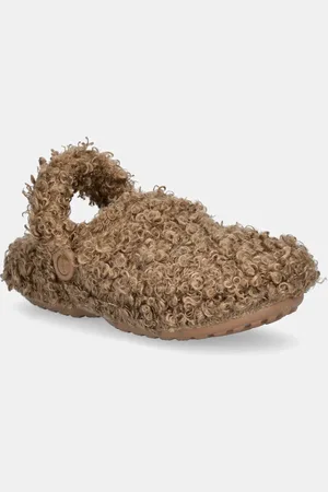 Crocs Pantofle Classic Doodle Fur Lined Clog barva
