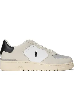 Ralph Lauren Kožené tenisky Masters Crt barva