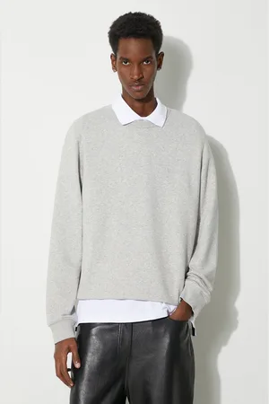 Woolrich Mikina Logo Script Crewneck pánská