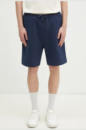 Fred Perry Bavlněné šortky tmavomodrá barva