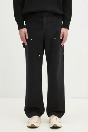 WoodWood Kalhoty Fed Herringbone Workwear Pants pánské