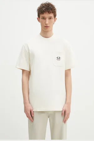 Fred Perry Bavlněné tričko barva