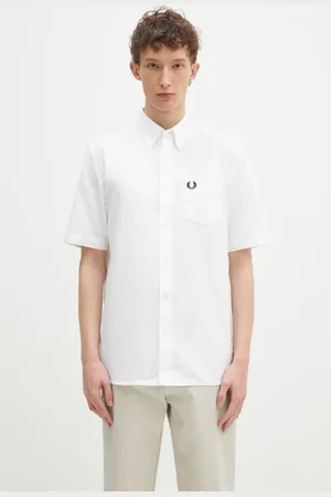Fred Perry Bavlněná košile barva