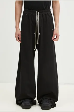 Rick Owens Bavlněné tepláky Rick Owens Geth Belas barva