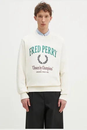 Fred Perry Bavlněná mikina pánská