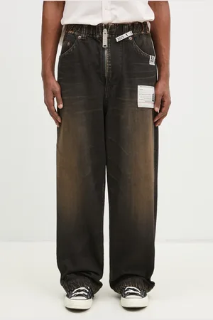 Maison Mihara Yasuhiro Džíny Amateur Sewn Wide Jeans pánské