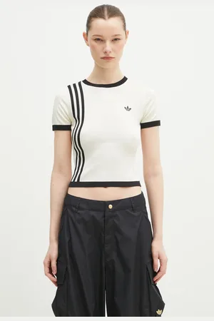 adidas Tričko KNITTED 3S TEE dámské