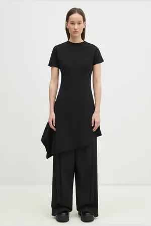 Vetements Šaty Embroidered Logo Twisted Mini barva