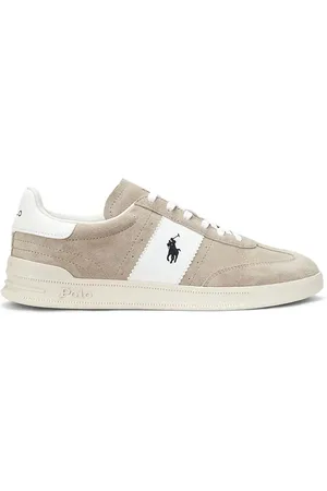 Ralph Lauren Semišové tenisky HRT Aera PP barva