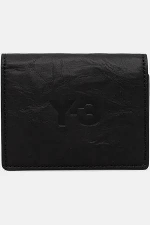 Y-3 Kožená peněženka Card Holder barva