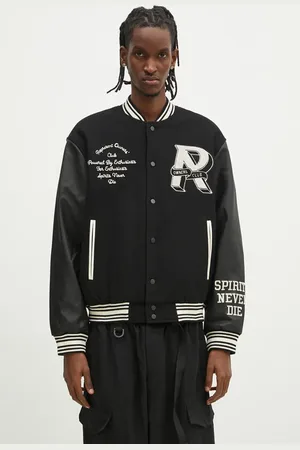 Represent Vlněná bomber bunda Owners Club Varsity Jacket barva