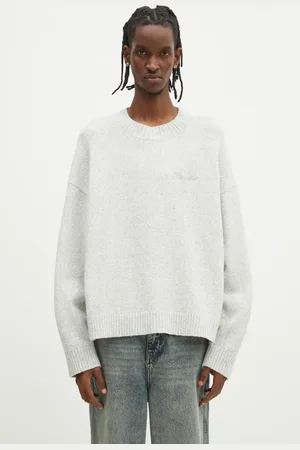 Represent Svetr s příměsí kašmíru Marled Knit Jumper pánský