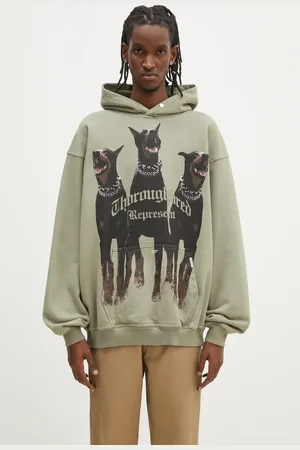 Represent Bavlněná mikina Thoroughbred Hoodie pánská