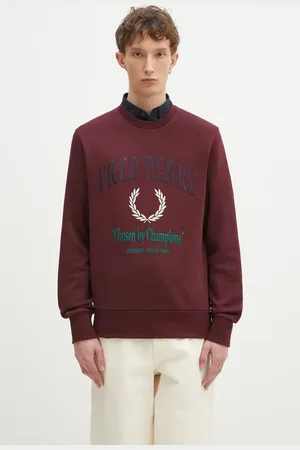 Fred Perry Bavlněná mikina pánská