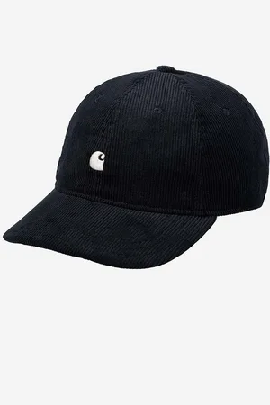 Carhartt Bavlněná čepice Harlem tmavomodrá barva