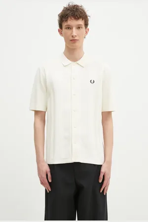Fred Perry Bavlněná košile barva