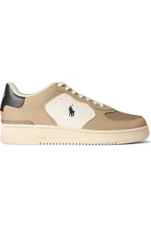 Ralph Lauren Kožené tenisky Masters CRT barva