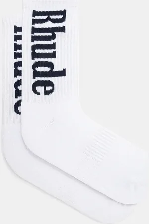 Rhude Ponožky Vertical Logo pánské