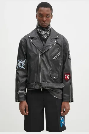 Represent Kožený křivák Metallica Leather Jacket pánská