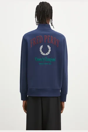 Fred Perry Bavlněná mikina pánská
