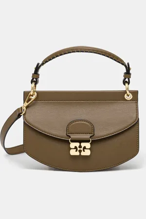 Ganni Kabelka Apo-G Bag Mini Top Handle barva