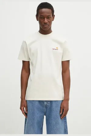 Carhartt Bavlněné tričko American Script barva