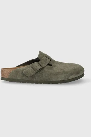 Birkenstock Semišové pantofle pánské