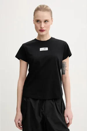 Maison Margiela Bavlněné tričko barva