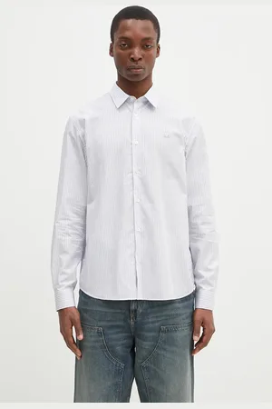 Lacoste Bavlněná košile barva