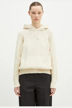 VISVIM Hedvábný svetr Raglan Hoodie P.O. Knit Mawata barva