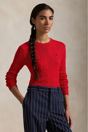 Ralph Lauren Bavlněný svetr bílá barva