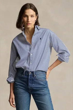 Ralph Lauren Bavlněná košile zelená barva