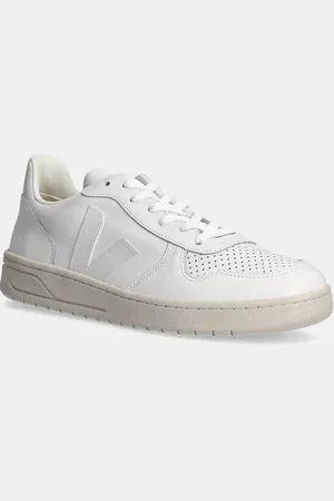 Veja Kožené tenisky V-10 Leather Extra-White barva