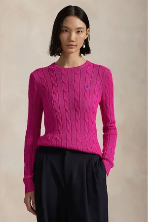 Ralph Lauren Bavlněný svetr bílá barva
