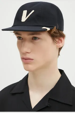 VISVIM Vlněná kšiltovka Honus Cap tmavomodrá barva