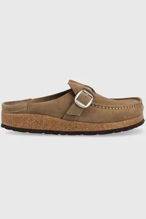 Birkenstock Semišové pantofle Buckley dámské